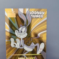 2024 Looney Tunes Bugs Bunny Gold Card