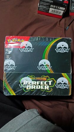 Unopened boxes of pokemon mega evolution and scarlet&violet