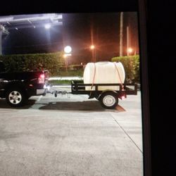 Pressure Washing Trailer and 50Gallon Tank