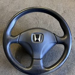 Acura TSX Accord Euro-R Steering Wheel JDM Momo Wheel Oem Honda