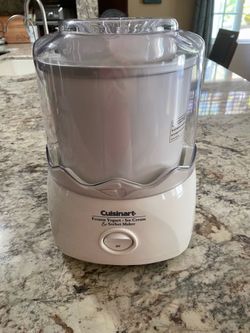 Cuisinart 1.5 qt Frozen Yogurt Ice Cream Maker