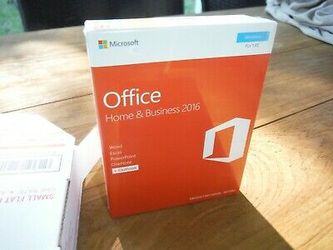 Microsoft office Home and Business 2016