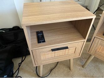 2 tea-table comes with electric outlets $75.00 for whole set of 2