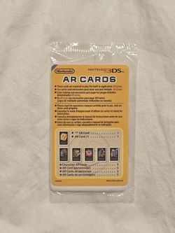 Nintendo 3DS AR Cards (Sealed) 