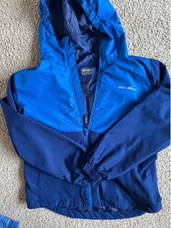 Eddie Bauer kids blue 3 in 1 jacket - size S (7/8)