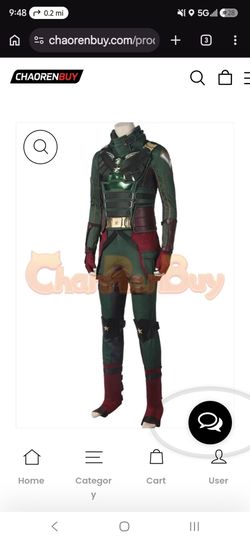 Soldier Boy from The Boys cosplay costume