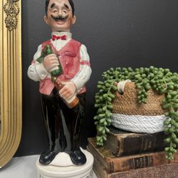 Vintage Sankyo Bartender Musical Decanter❤️ 