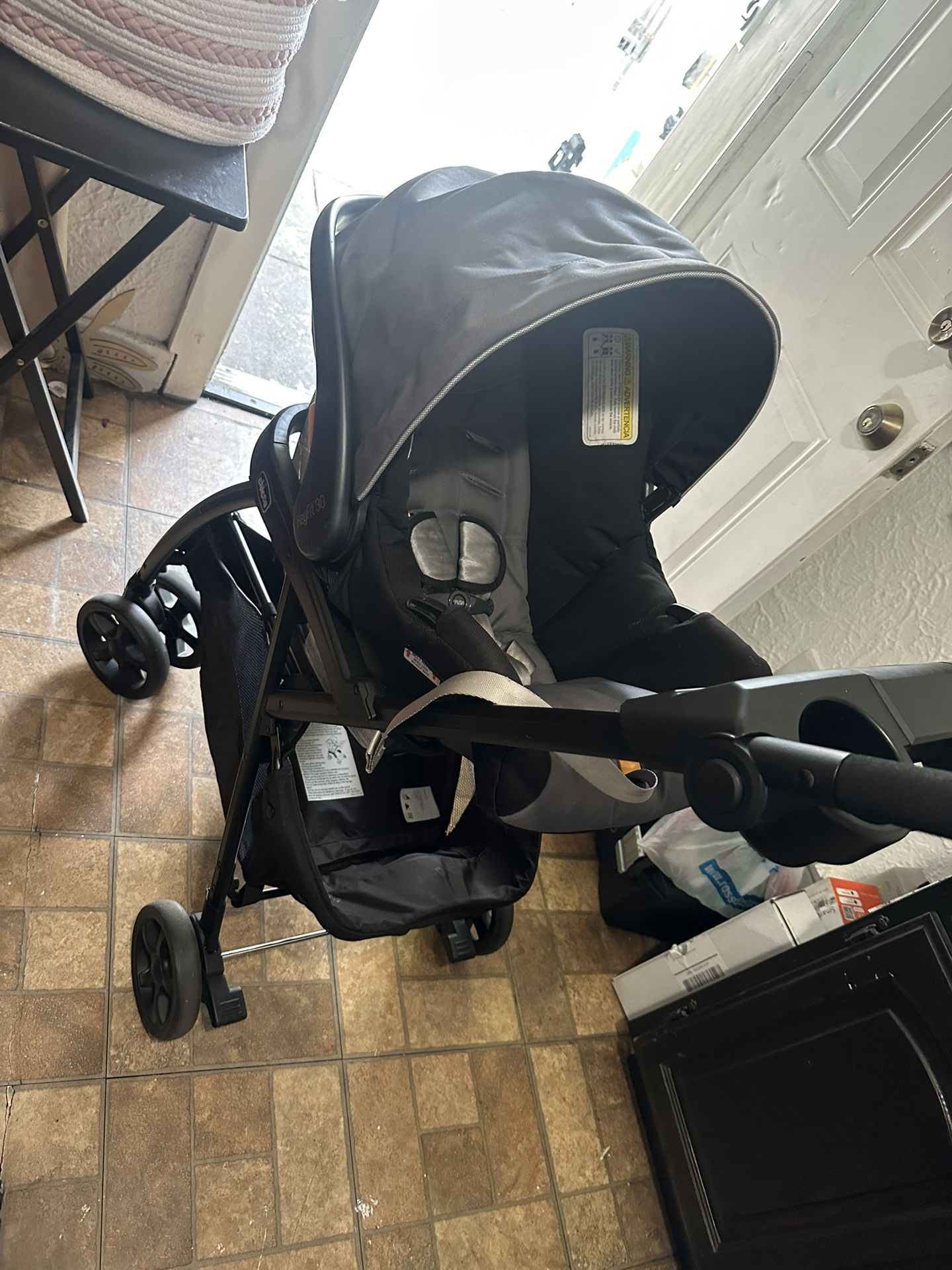 Chico Baby Stroller With Car seat Base