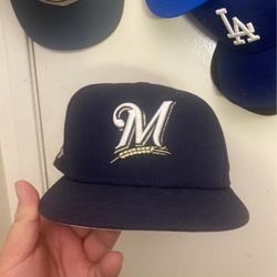 Milwaukee Brewers Hat Club Hat Size 7 5/8