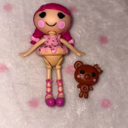 Lalaloopsy Mini Doll  Cake Dunk N Crumble. & Pet