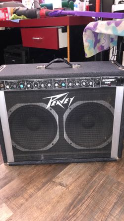 1003 Peavy 212 Renown 400 2x12” 210 Watt Electric Guitar Combo Amp W/Power Cord 547244