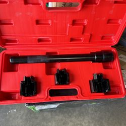 4 pc Inner Tie Rod Removal Installation Set Mechanics Kit Dual Tie Rod Tools