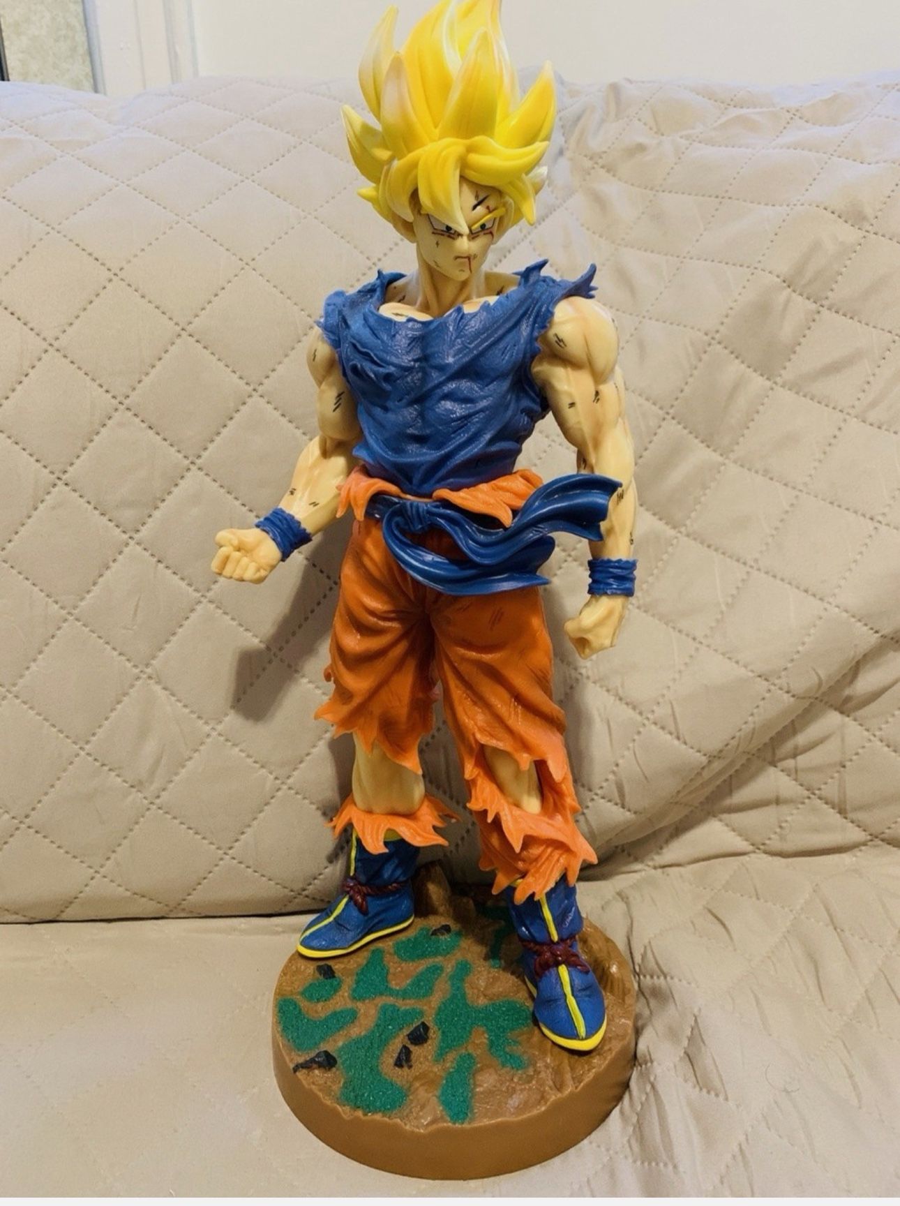 Brand New Dragon Ball Z Goku Super Saiyan 16” Tall