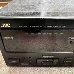 JVC RX-718V Audio Video Control Receiver