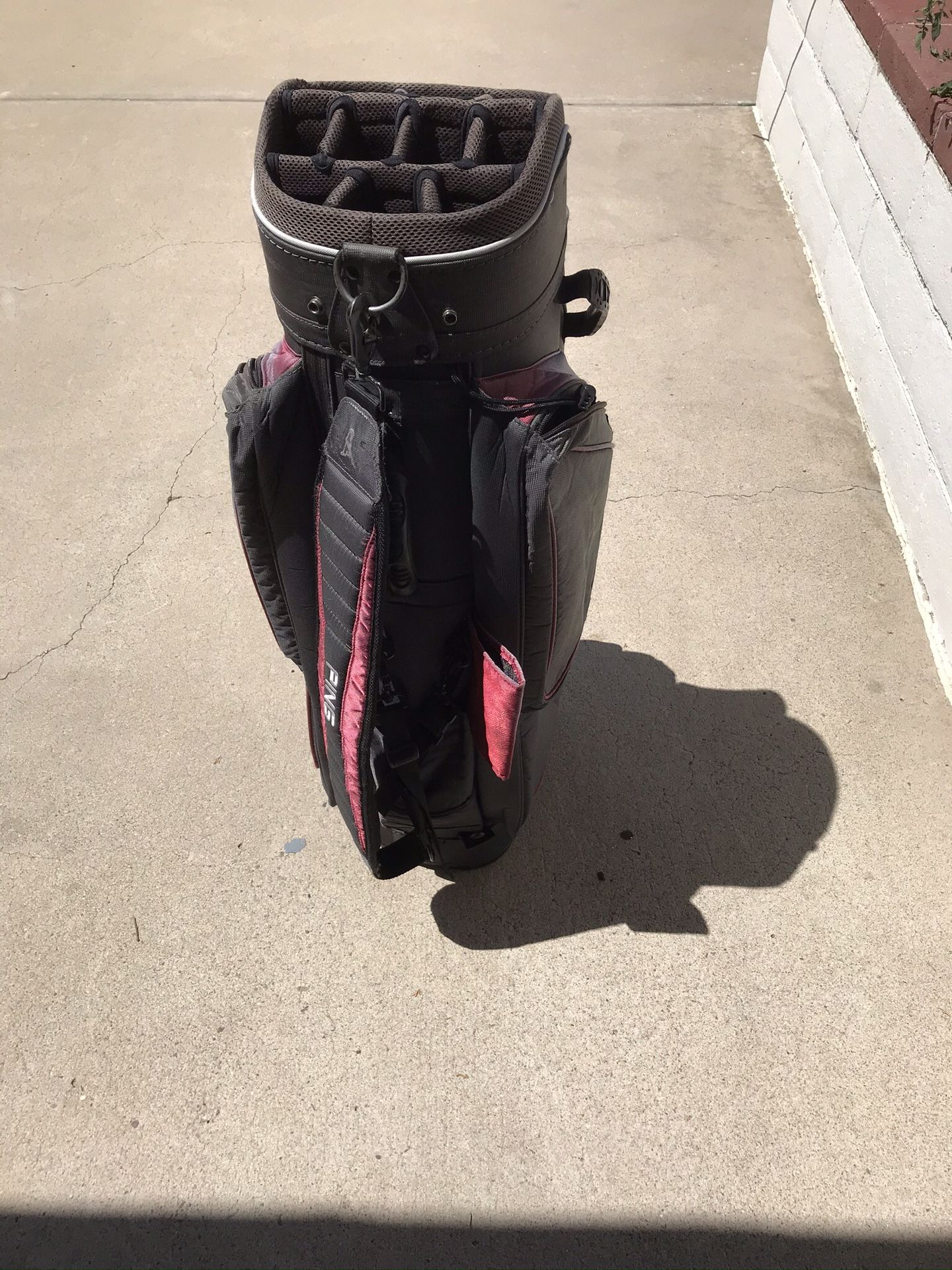 Ping discover brand hoofer carry bag, multi pockets in excellent condition!