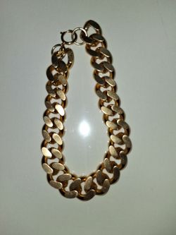 Vintage Erwin Pearl Signed Large Gold Tone  Choker