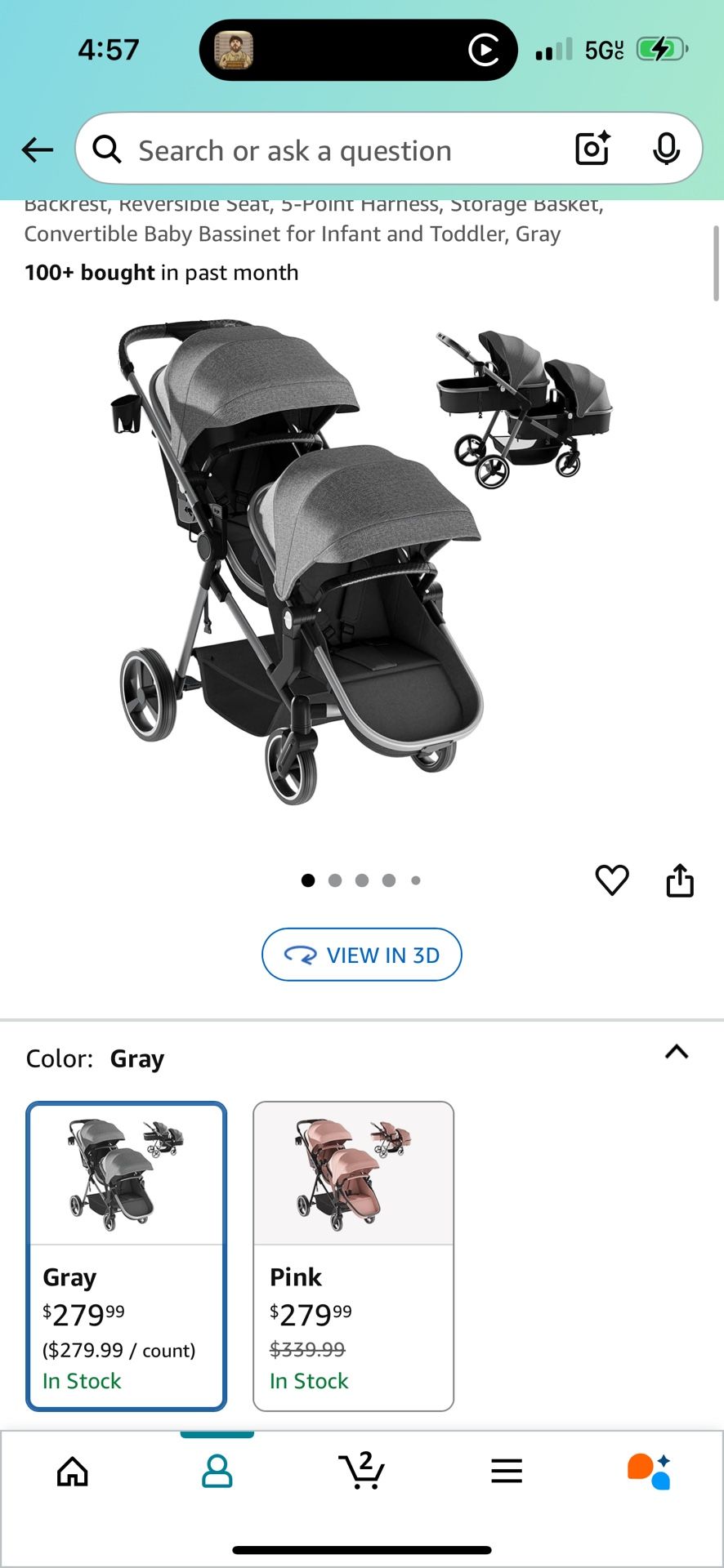 Double Stroller