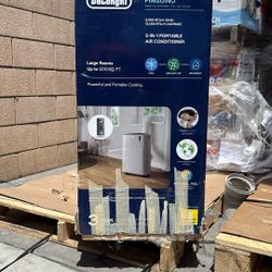 Delonghi Pinguino 6,900 BTU 3 In 1 Portable Air Conditioner Up To 500sq Ft