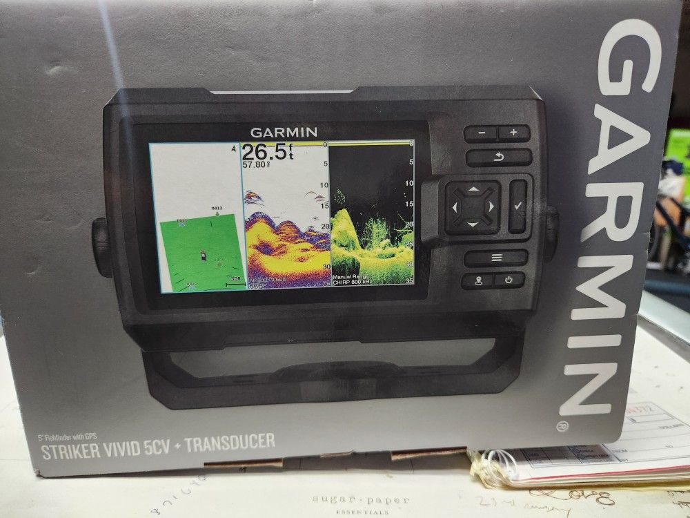 Garmin Striker Vivid 5cv Fish Finder Sonar Transducer