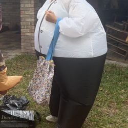 Chef inflatable costume