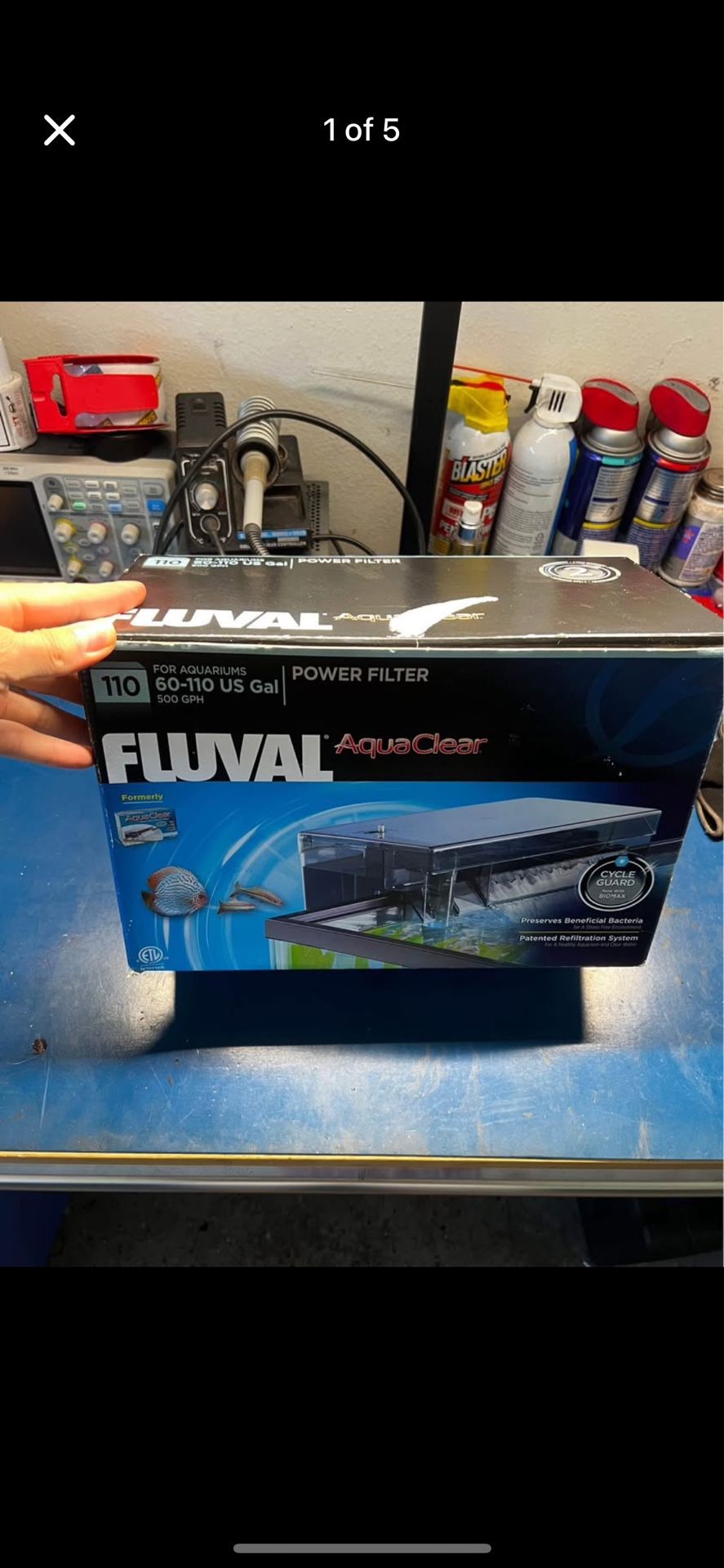 Fluval aquaclear 110