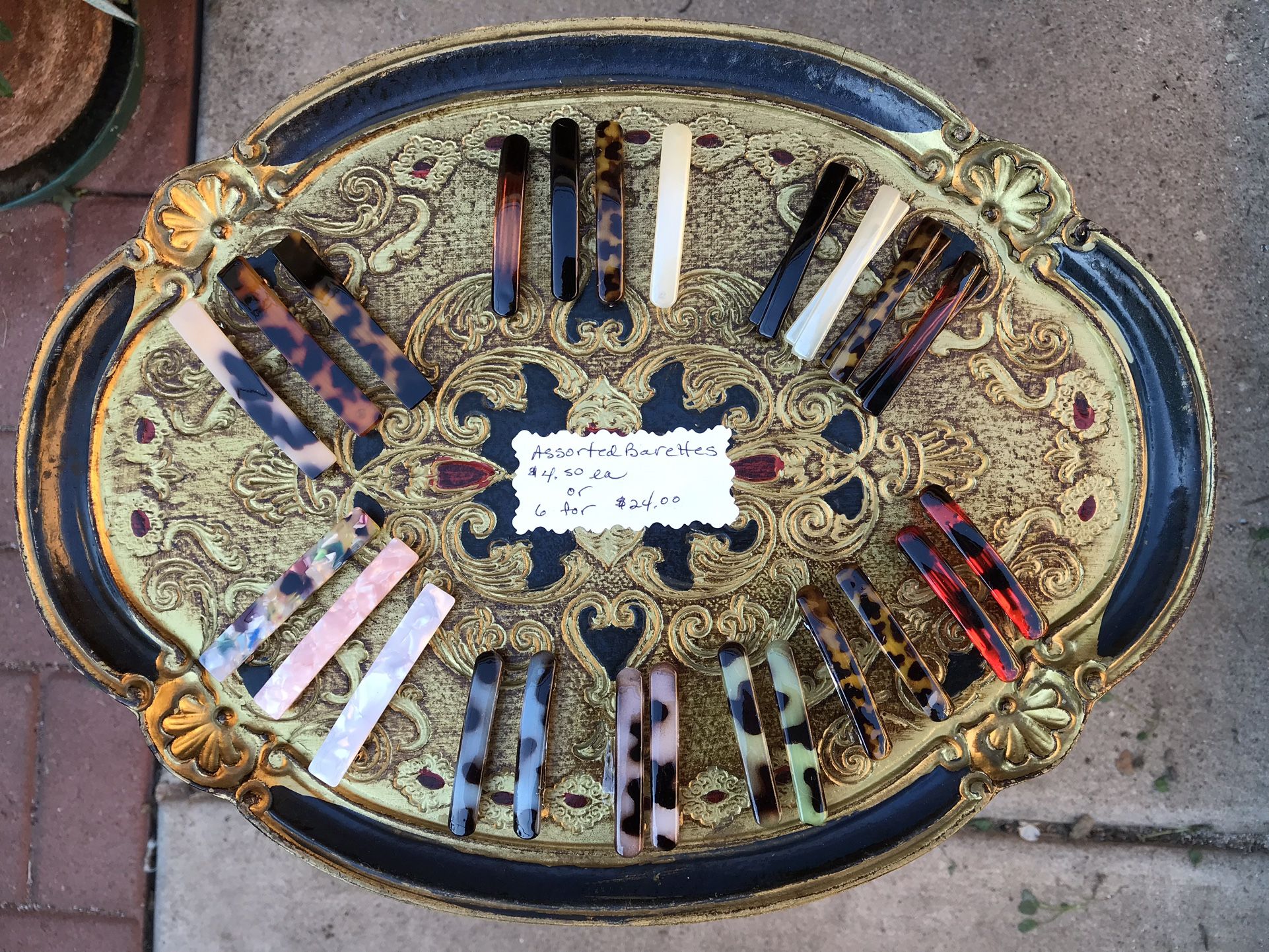 Barrettes $4.50 Each