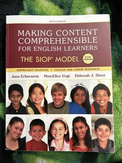 Making Content Comprehensible for English Learners: The SIOP Model (SIOP Series)