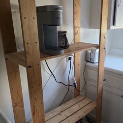 Wood shelves west Hollywood near City Walk