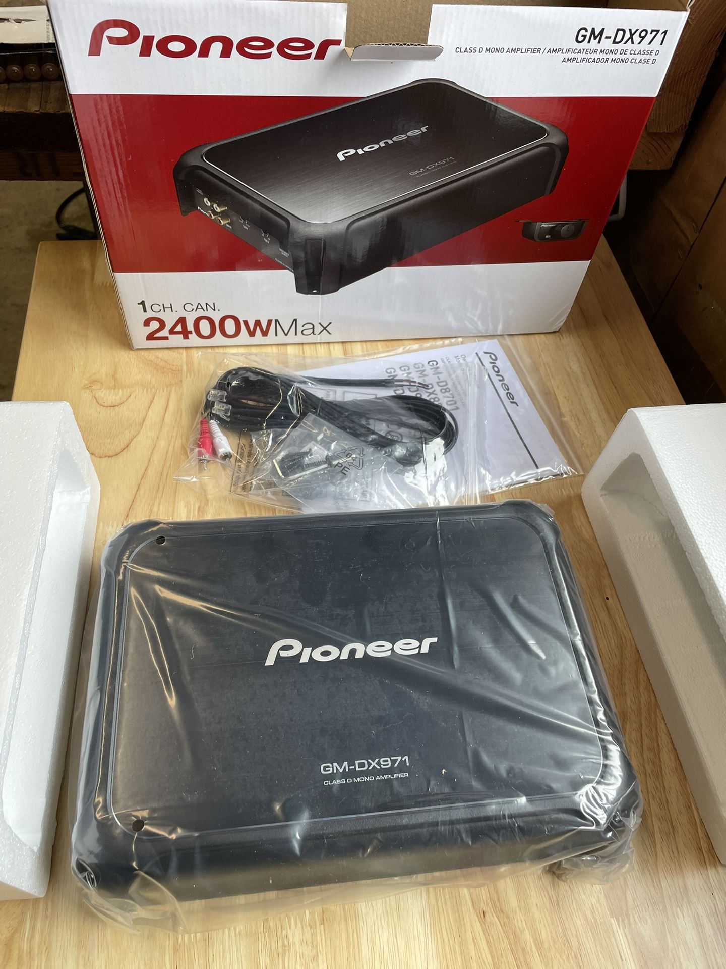 New Pioneer Subwoofer Amp