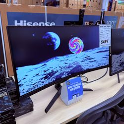 34” Overwatch Saturn Halo Curved Ultra-Wide Gaming Monitor 165Hz VA