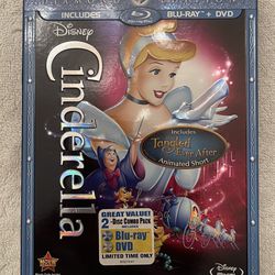 Disney Cinderella (Cartoon) Blu Ray/DVD