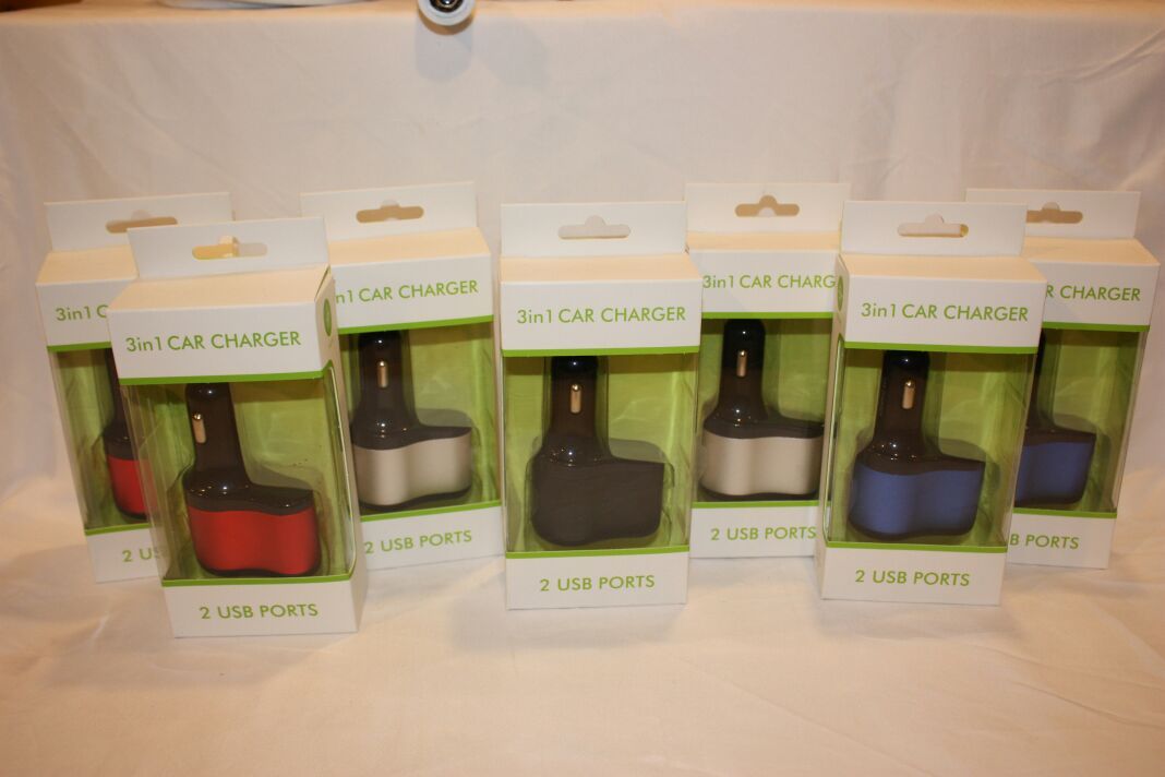 Car double usb adapter