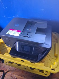 Printer, 9 ink cartridges and printer paper