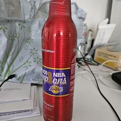 Budweiser Lakers 2010 Championship Bottle