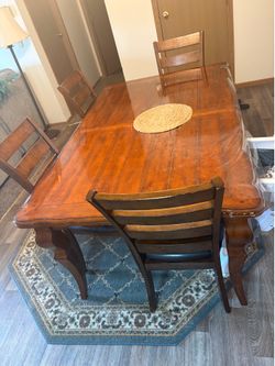 Table and chairs