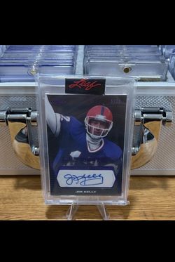 Leaf 2021 Ultimate Sports Signatures Jim Kelly Auto US-JK1c  5/15