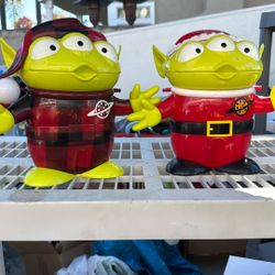 Disney Parks Toy Story Alien Christmas popcorn bucket