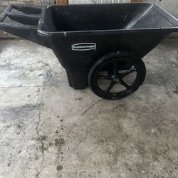rubbermaid big wheel cart