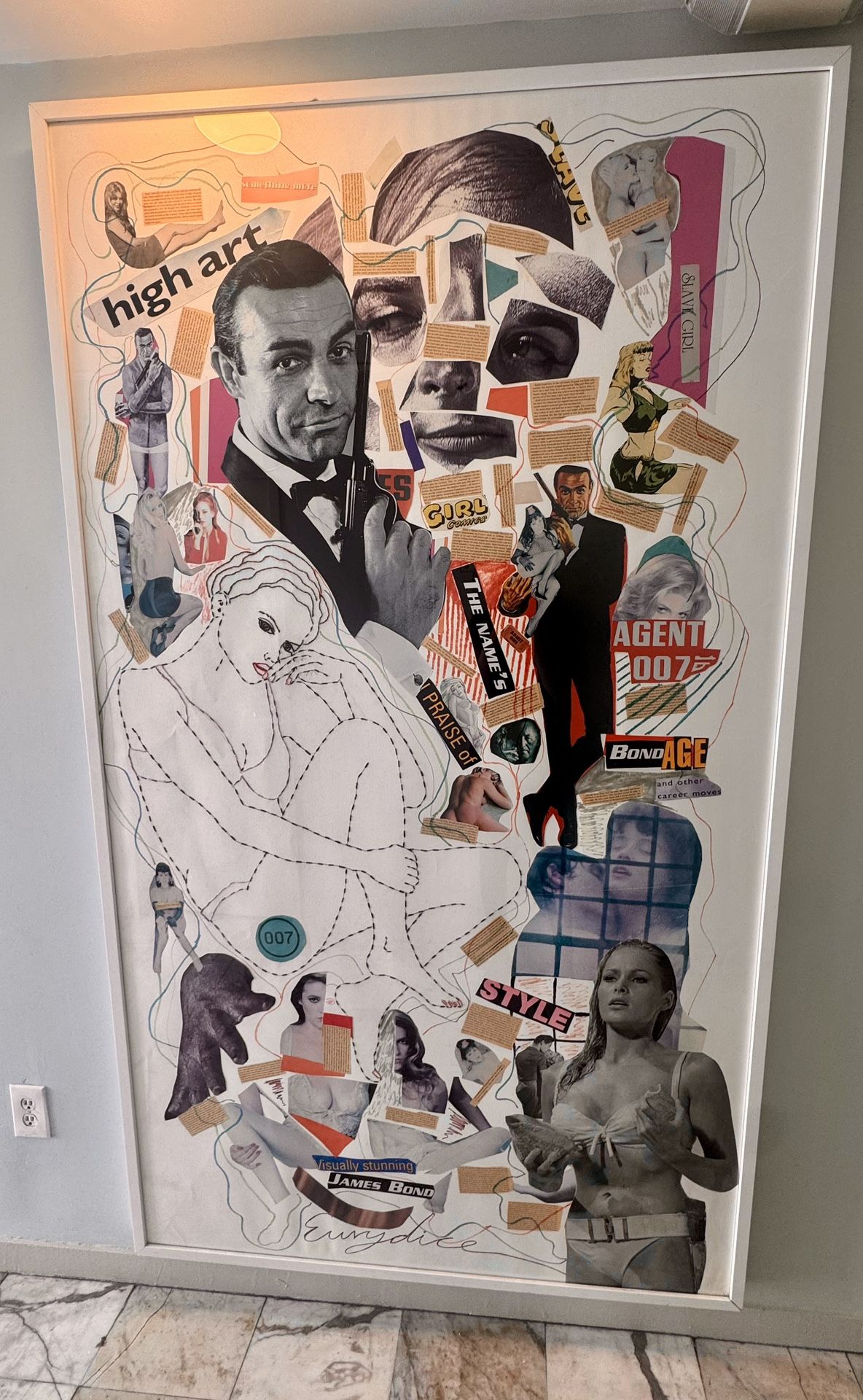 Paint 007 Spy Agent & Collage, part 2