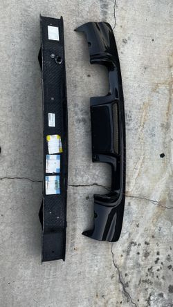 E46 M3 Rear Carbon Diffuser And Rebar