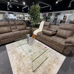 2 Pc Sofa And Loveseat 