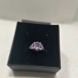 925 Sterling Silver Mystic Topaz Ring Sz 7.5