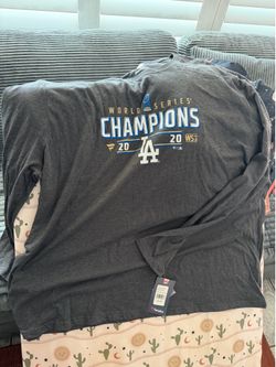 LA DODGERS 2020 Championship Long Sleeve 3X
