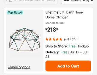 Lifetime dome 5 feet