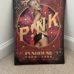 Funhouse Tour Programme 2009 