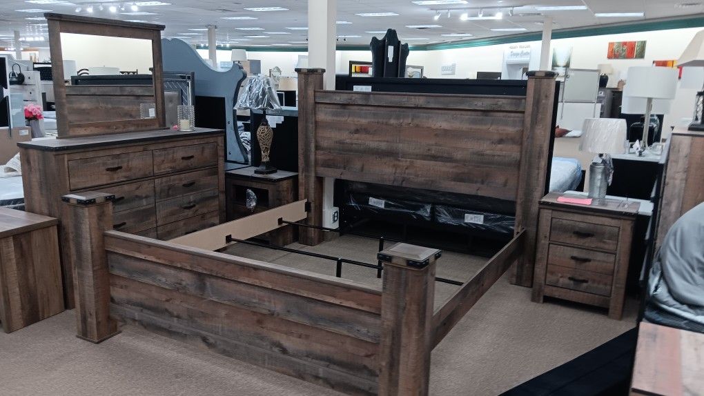 Wood Bedroom Set