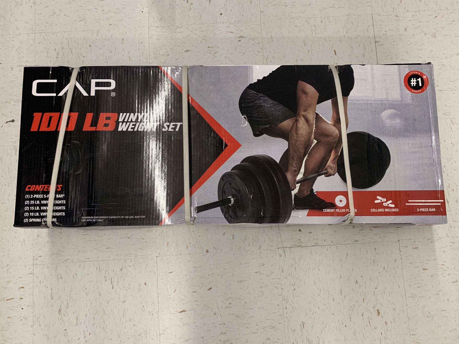 *Brand New* 100lb Weight Set