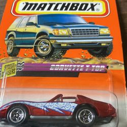 5.0 5.0 out of 5 stars (2) Matchbox Corvette T-TOP RED Street Cruisers Series 10 1998 Basic Die-Cast Vehicle (#74 of 75)