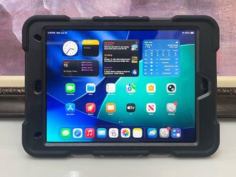 Apple iPad 9th Gen A2602 Space Gray 10.2” 256GB Tablet iOS 26 w/ Case - $169