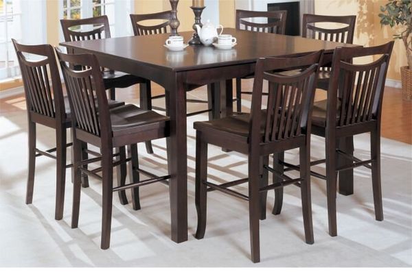 999 Table And 6 Chairs Counter Height 42 12 Leaf X 54 999 Table And 6 Chairs Counter Height 42 12 Leaf X 54 36 H High Chair 19 W 23 D 40 24 Seat For In Chino Ca Offerup